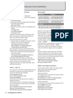 Starter Unit Language Focus Reference: Present Simple and Continuous Past Simple