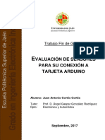 Evaluación de Sensores para Su Conexión A Tarjeta Arduino