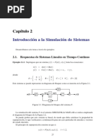 Prácticas de Introducción A La Simulación de Sistemas Con MATLAB