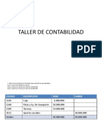 Taller de Contabilidad para Resolver