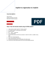 Tutorial 13: Explicit To Eigenvalue To Implicit Conversion: Case Description