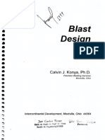 Blast Design PDF