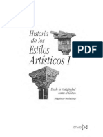 Varios - Historia de Los Estilos Artisticos I PDF