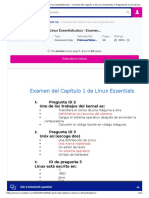 Examen Del Capítulo 1 de Linux Essentials - Docx - Examen Del Captulo 1 de Linux Essentials 1 Pregunta ID 2 Uno de Los Trabajos Del Kernel Es 2