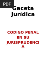 Codigo Penal en Su Jurisprudencia