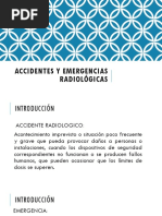 Accidentes y Emergencias Radiológicas