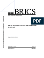 Brics: On The Number of Maximal Independent Sets in A Graph