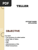 Teller: Account Based Application