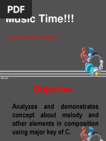 Music PPT - Melody Key of C