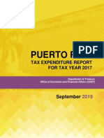 Puerto Rico Tax Expenditure Report 2017 Version Final Septiembre 2019