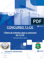 Plano de Estudos TJ-CE