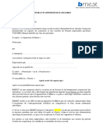 Contrat D'Apporteur D'Affaires