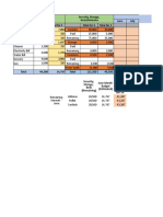 Flat Cost Sheet