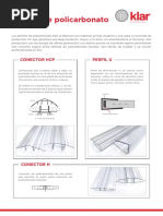 Ficha Tecnica Perfiles Klar PDF