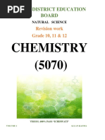 Chemistry 5070 2018 3