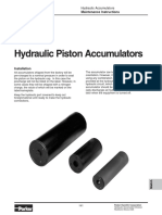 V61342 Parker Piston Accumulators