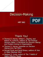 Decision Making 382