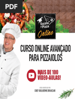 Programacao Do Curso Avancado para Pizzaiolo