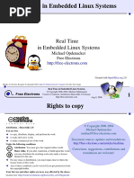 Embedded Linux Realtime