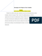 Analisis de La Empresa Claro Colombia Procesos Estrategicos