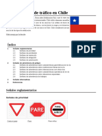 Anexo Señales de Tráfico en Chile