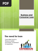 Business and Consumer Loan