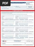 Multiple Bank Accounts Registration Form