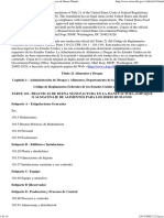 21 CFR 110 Practicas de Buena Manufactura PDF