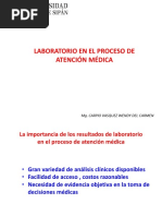  Laboratorio en El Proceso de Atención Médica