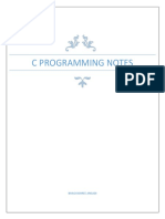 C Programming Complete Notes