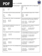 Ejercicios La Elipse