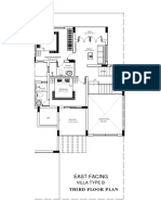 East Facing: Third Floor Plan