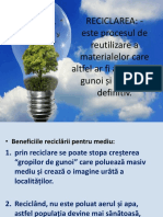 Reciclarea