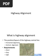 Highway Alignment