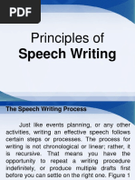 Principles of Speech Writing