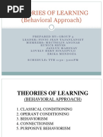 Theories of Learning