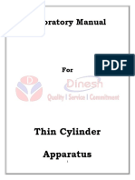 Thin Cylinder Lab Manual