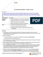 Teaching Phonemic Chart PDF