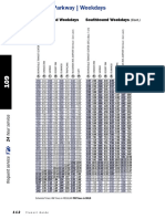 Southbound Weekdays Southbound Weekdays: (Cont.)