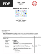 Resource Unit On Drugs and IVF's: College of Nursing