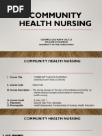 Community Health Nursing