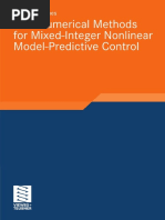 Fast Numerical Methods For Mixed-Integer Nonlinear Model-Predictive Control