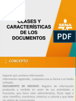 Clases y Caracteristicas de Los Documentos