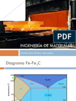 El Diagrama Fe-C y TT Del Acero