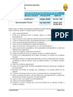 Tarea #1 Termodinamica I (Im-324) - II Periodo 2019