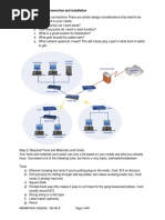 Cabling Connection and Installation