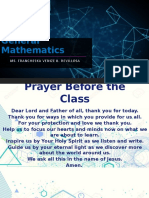 General Mathematics COT