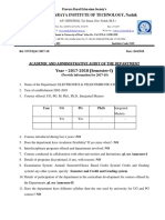 1-IQAC - Academic and Adminstrative Audit Report Format 2017-18