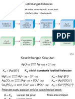 Kesetimbangan Kelarutan