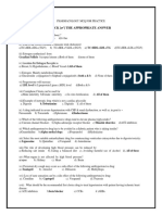 Mcqs Pharmacology PT 518 For Practice